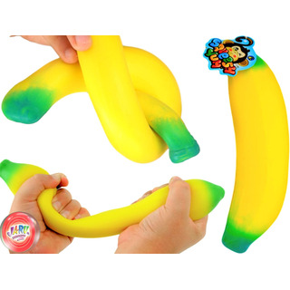 Ja-ru Stretchy Banana Toys (1 Plátano) Juguete Antiestrés Sú Ja-ru Stretchy Banana Toys (1 Plátano) Juguete Antiestrés Sú