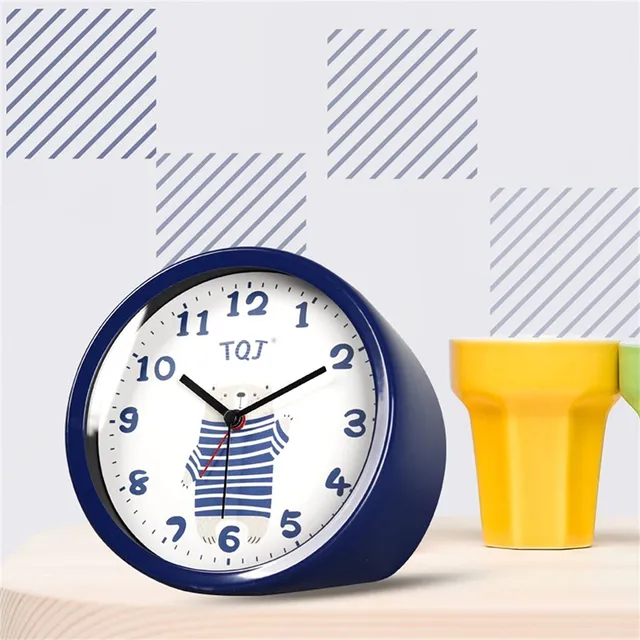 Reloj Despertador Mesita Noche Dibujo Animado Escritorio
