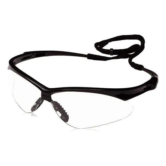 Anteojos de sol Nemesis De protección talle Unitalla diseño Deportivo armazón negro y lente transparente