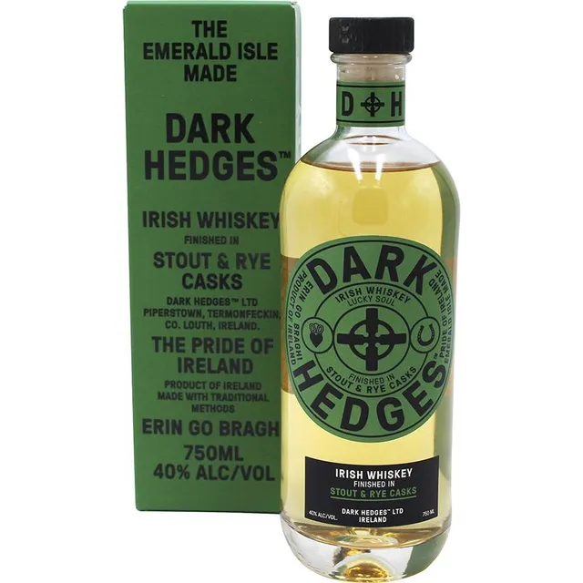 Whisky Dark Hedges Stout & Rye Casks 750 Ml 40%