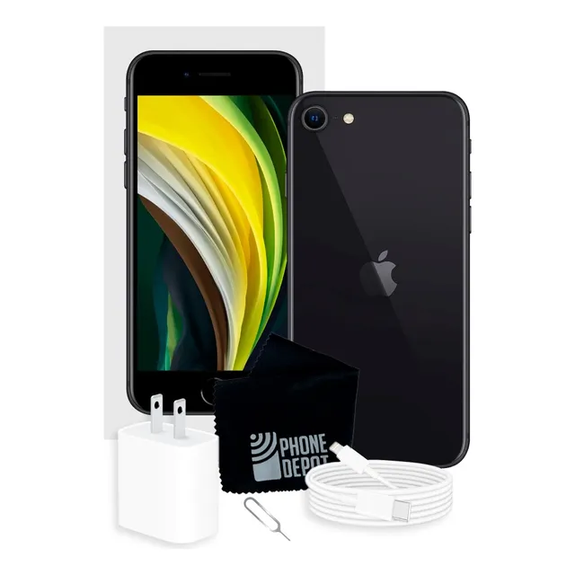 Apple iPhone SE 2da Generación 64 Gb Negro Con Caja Original 