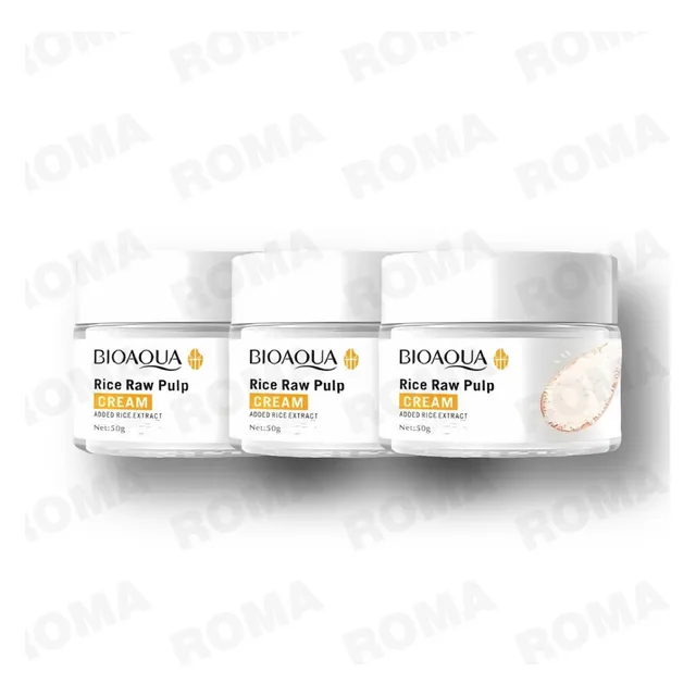Pack 3 Crema Aclarante De Arroz Bioaqua 150g