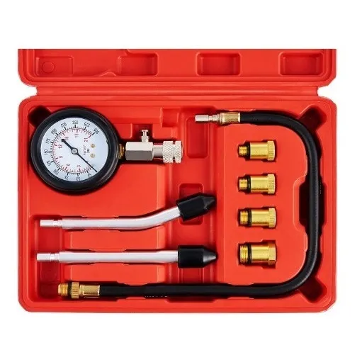 Kit Compresimetro Medidor De Compresion Motor Carros, Motos.