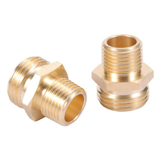 Tubo De Latón Adaptador Manguera Jardín 3/4 Ght A 1/2 Npt 2 Tubo De Latón Adaptador Manguera Jardín 3/4 Ght A 1/2 Npt 2