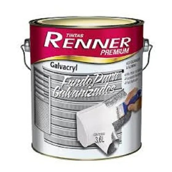 Fondo Para Galvanizado Renner Galvacryl 3.6lt