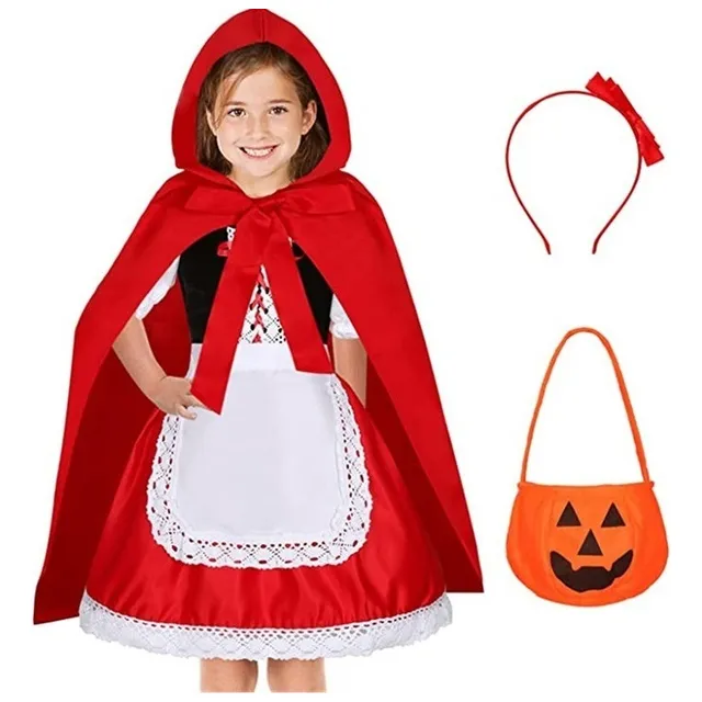 L Disfraz De Caperucita Roja Para Niños Halloween Fiesta