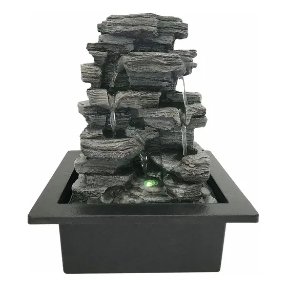Fuente de agua cascada zen Tikka Masala 01