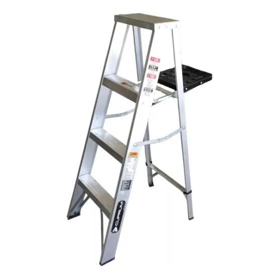 Escalera De Tijera Cuprum 608-04n Uso Doméstico