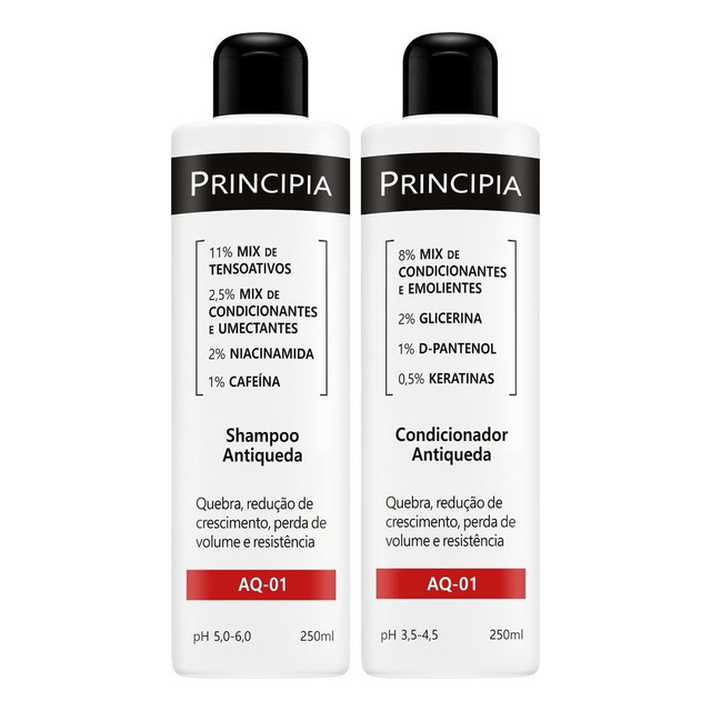 Principia Kit Shampoo E Condicionador Antiqueda Aq-01