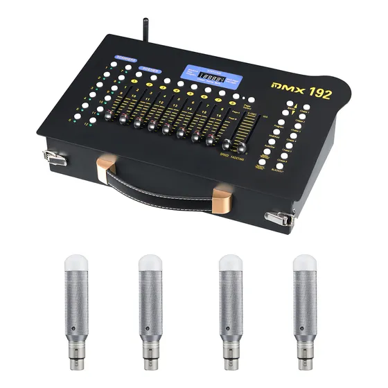 Consola Inalámbrica, Iluminación, Portátil, Controlador Dmx,