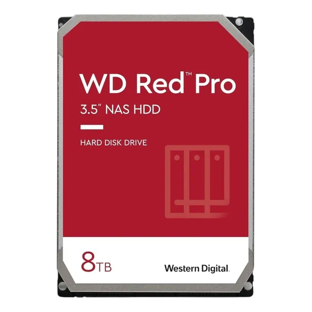 Western Digital Red Pro Hdd 8tb Wd8005ffbx Tranza