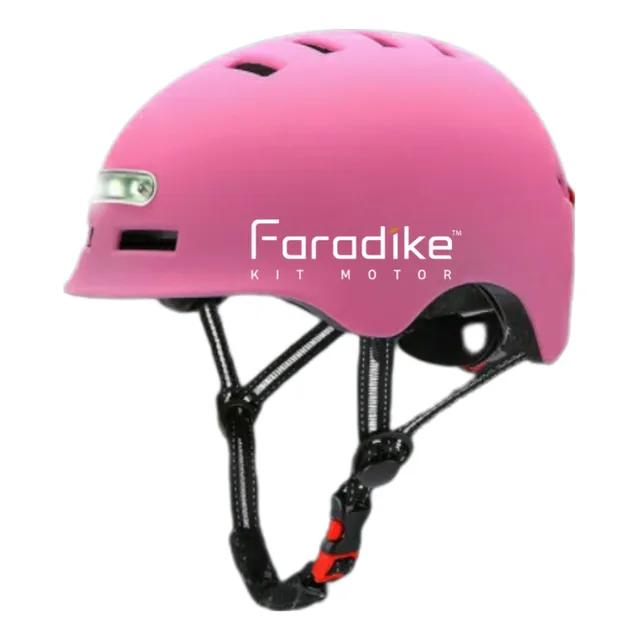 Casco Para Scooter Con Luces (moto,bicicleta, Patineta)