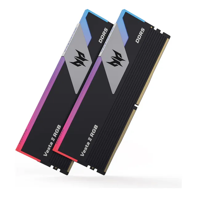 Kit Memoria Ram Acer Vesta Ii Rgb Ddr5, 6000mhz 32gb 2x16gb