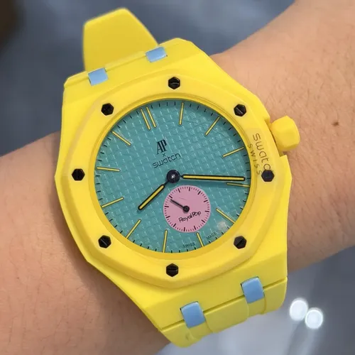 Reloj Swatch X Ap (audemars Piguet) Royal Pop | MercadoLivre