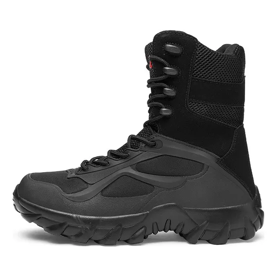 Botas De Combate Militar Táctico Ejército Senderismo Hombres