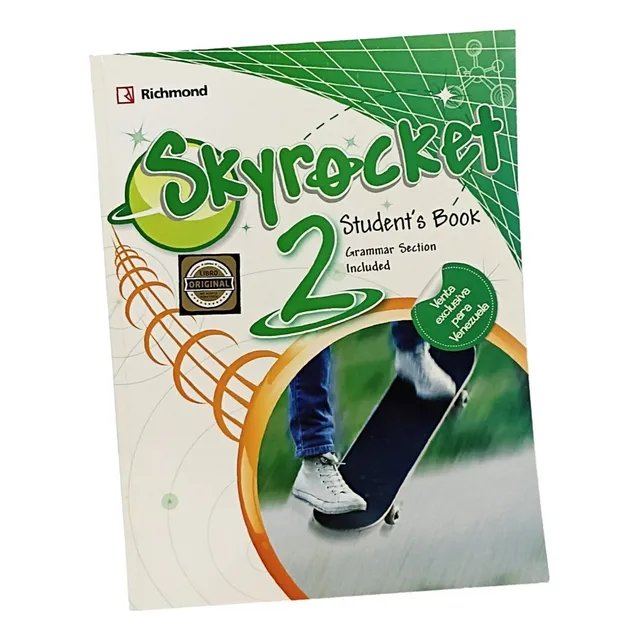 Libro Inglés Skyrocket Students Book 2 Santillana
