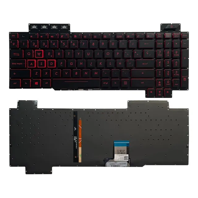 Teclado Asus Tuf705dd Gl504 Gl703 Fx504 Fx505 Fx80 Fx86 Fx95