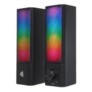 Caixa Som Bluetooth Soundbar Gamer Pc Notebook 10w Led Rgb Caixa Som Bluetooth Soundbar Gamer Pc Notebook 10w Led Rgb