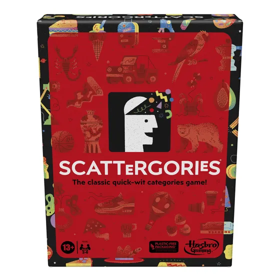 Juego Clásico Hasbro Gaming Scattergories, Juego De Fiesta Y