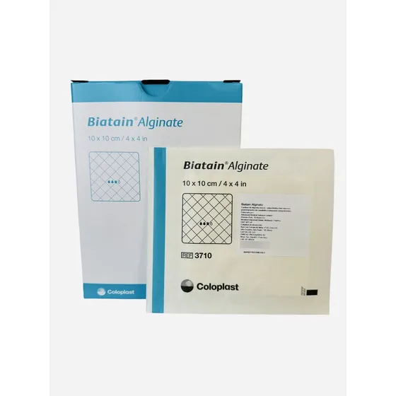 Curativo Biatain Alginato 10x10 Coloplast  - 5 Uni