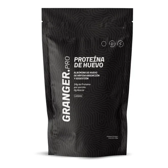 Proteina De Huevo Hidrolizada Granger X 750 Gramos Sabor Natural