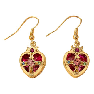 Aretes De Medallon De Corazon De Sailor Moon Aretes De Medallon De Corazon De Sailor Moon