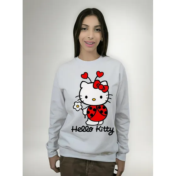Polerón Polo Diseño Hello Kitty Mariquita Cod 001 - Senshi