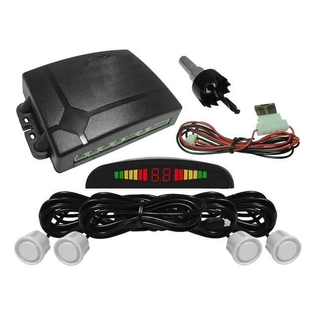 Sensor De Estacionamiento Con Display Sonido Ultrasonico