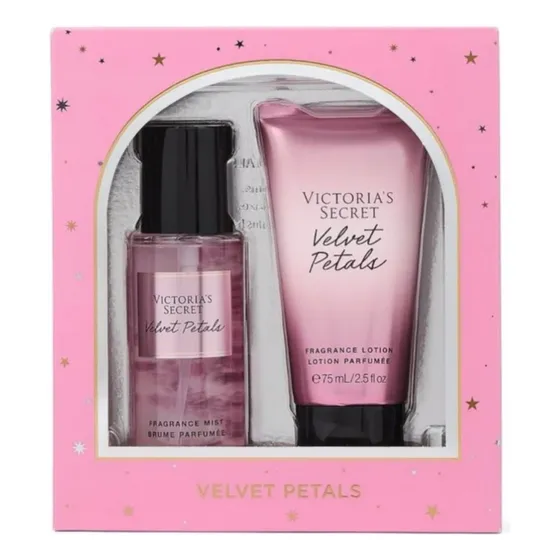 Victoria Secret Set Regalo Mini Duo Splash Mist Crema Orig