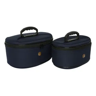 Maleta C/2 Peças Frasqueira Necessaire Mala De Mão P/ Viagem Maleta C/2 Peças Frasqueira Necessaire Mala De Mão P/ Viagem
