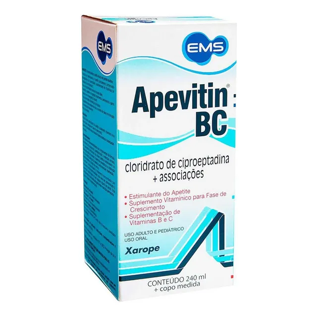 Apevitin Bc 240ml - Estimulante De Apetite