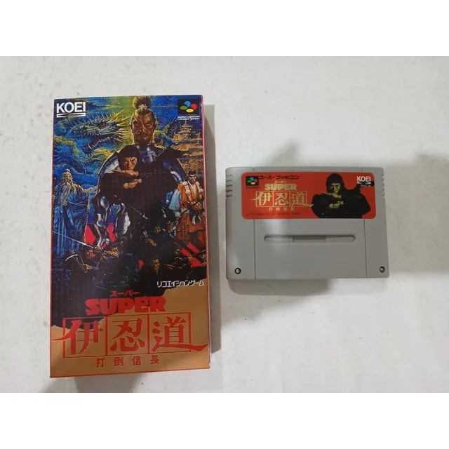 Inindo Way Of The Ninja Japonês Original Snes Super Nintendo