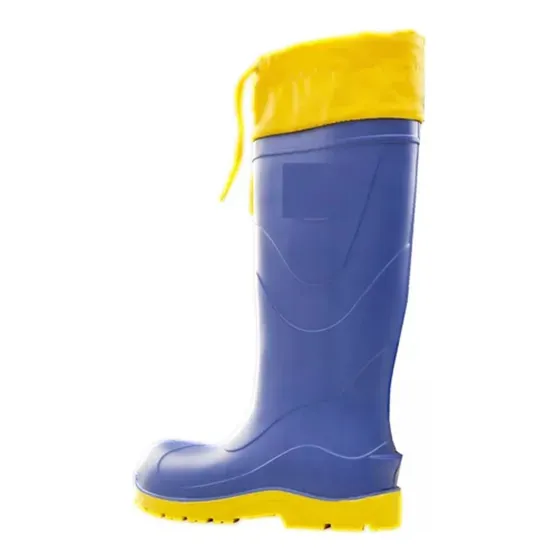 Bota Baspan Ultraleve Náutica Eva/pu Azul E Amarela Original