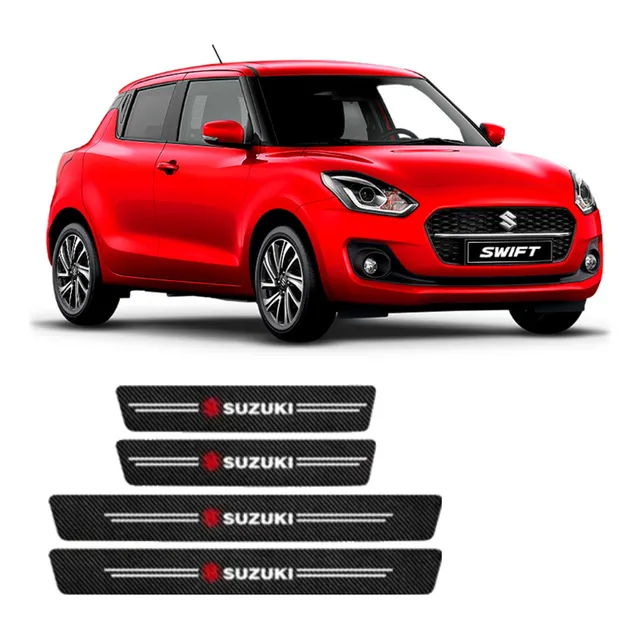 Cm- 4 Pz Sticker Protección De Estribos Suzuki Swift 2018 -