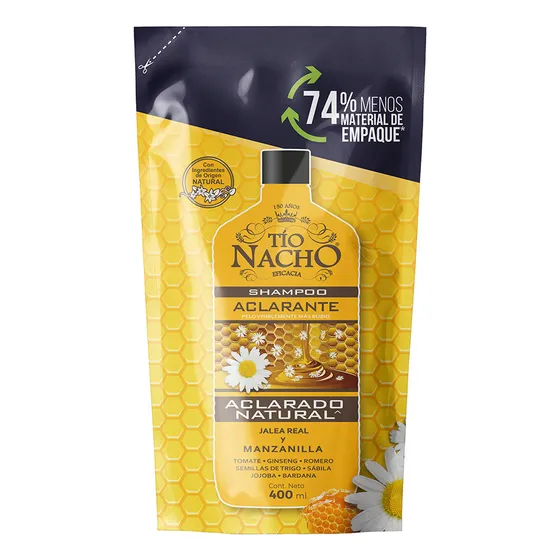 Tio Nacho Doypack Shampoo Aclarante 400ml