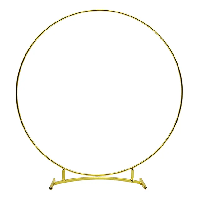 Aro Básico 25cm. De Metal Para Centros De Mesa Cumple Boda