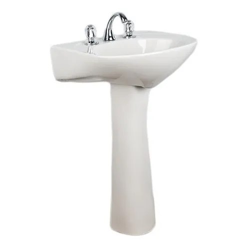 Lavamano Grande Con Pedestal Mod Pompano Venceramica