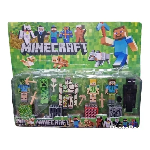 Set Figuras Minecraft