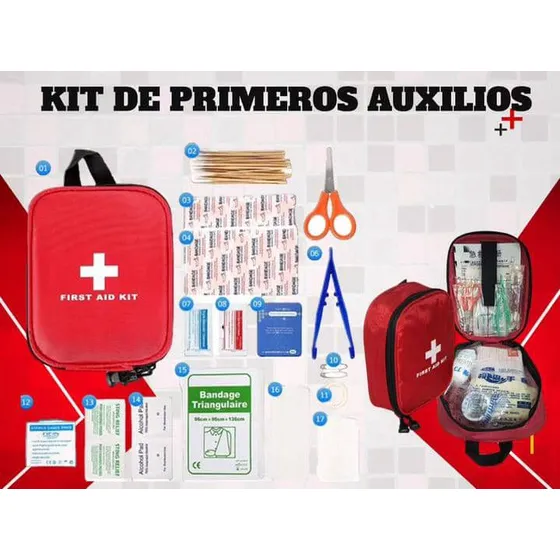 Kit Completo De Primeros Auxilios