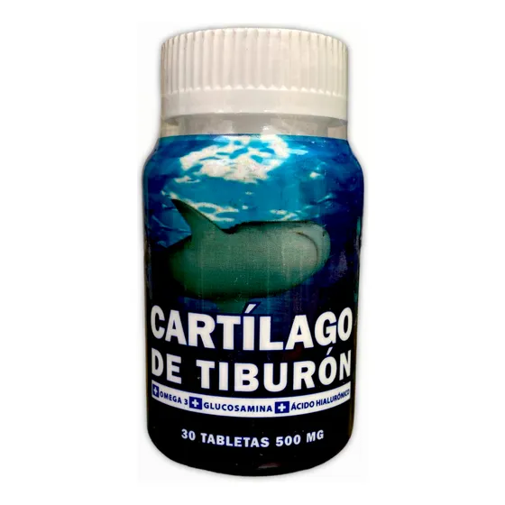 Cartílago De Tiburón 30 Tabletas Evolución Natural