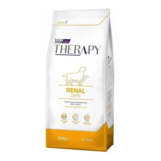 Alimento Vitalcan Therapy Renal Care para perro adulto todos los tamaños sabor mix de 10 kg
