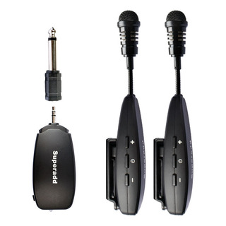 Micrófono Doble Inalámbrico Superadd Kx624g Para Violín Micrófono Doble Inalámbrico Superadd Kx624g Para Violín