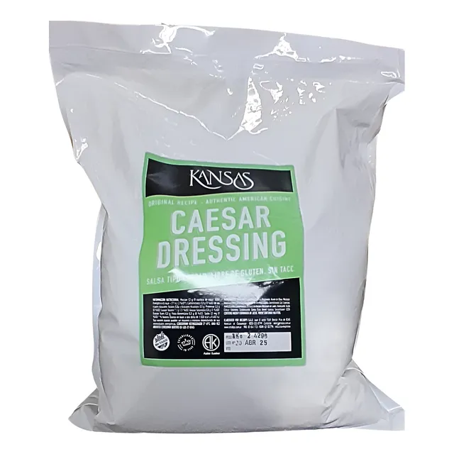 Salsa Tipo Caesar Dressing Kansas X 3 Kg Sin Tacc