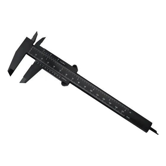 Calibrador De Plástico Doble Escala 0-150mm Vernier Cáliper | Cuotas sin interés