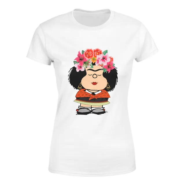 Polera Mujer Mafalda Frida Kahlo