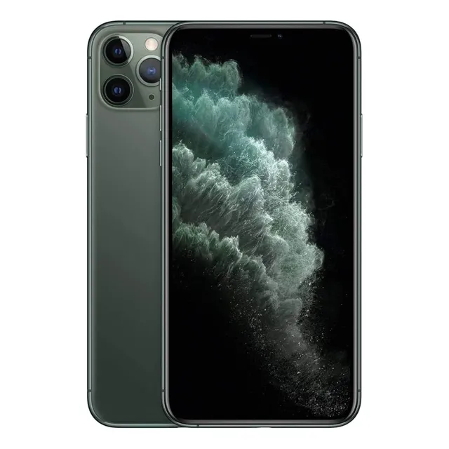Iphone 11 Pro Max 64 Gb Verde Medianoche Att Grado A Verde (Reacondicionado)