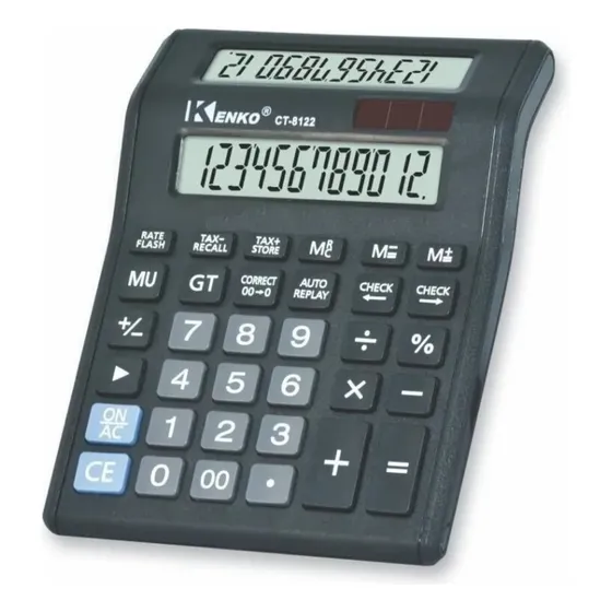 Calculadora Dos Pantallas Basica Calculadora Para Escritorio Doble Visor Calculadora Financiera Grande Qatarshop Calculadora Doble Pantalla De Escritorio