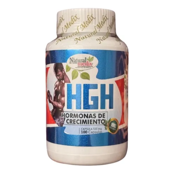 Hgh Hormonas De Crecimiento Aumenta Masa Muscular X100caps Neutro