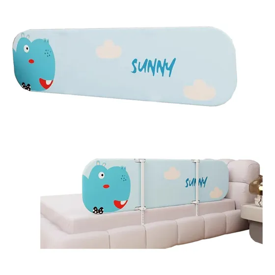 Barandilla De Cama Barrera Riel Protector Ajustable Niños
