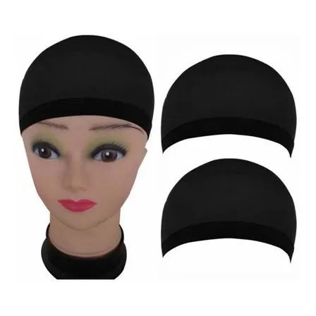 2 Gorros Negro De Mayas Invisible Para Peluca